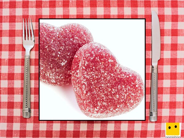 Recetas dulces para niños. Golosinas con azúcar en corazón