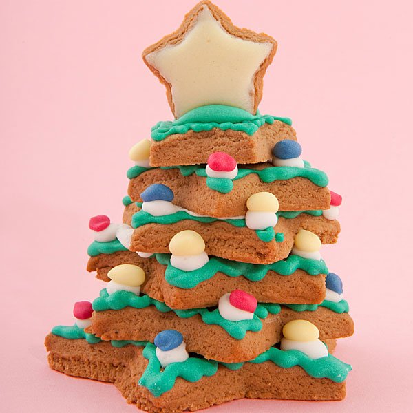 Árbol de Navidad de galletas