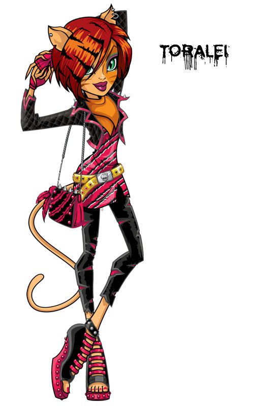 Conoce a los personajes de Monster High. Toralei