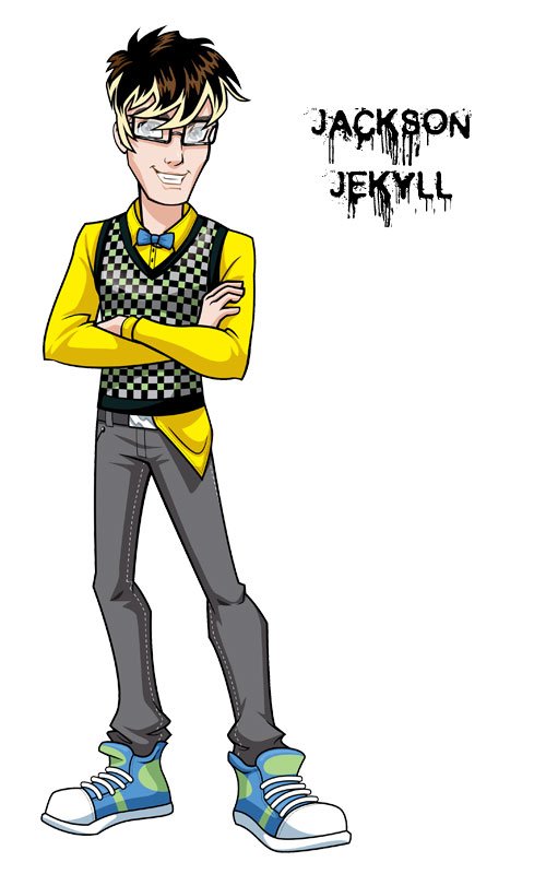 Conoce a los personajes de Monster High. Jackson Jekyll
