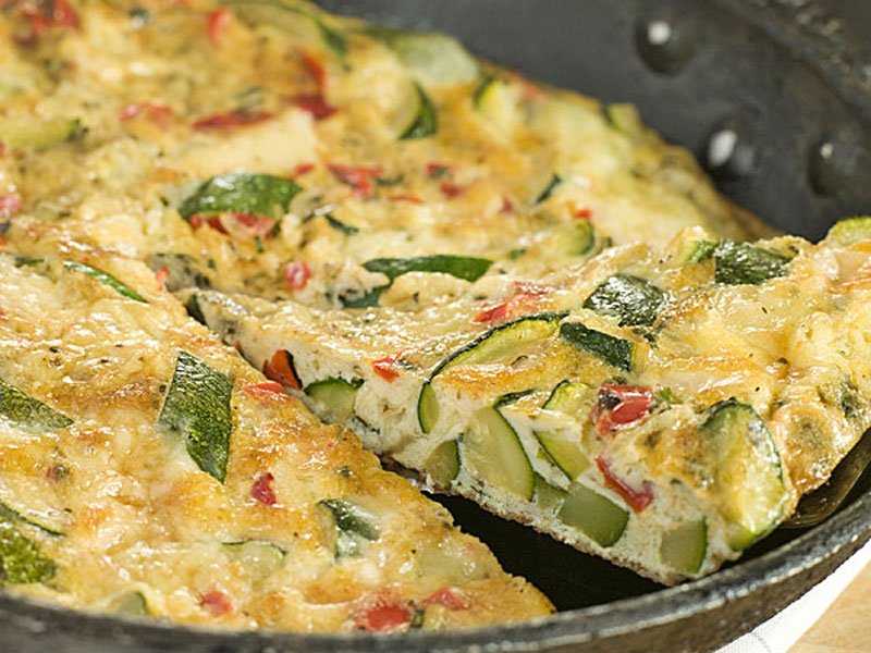 Receta de tortilla de calabacín