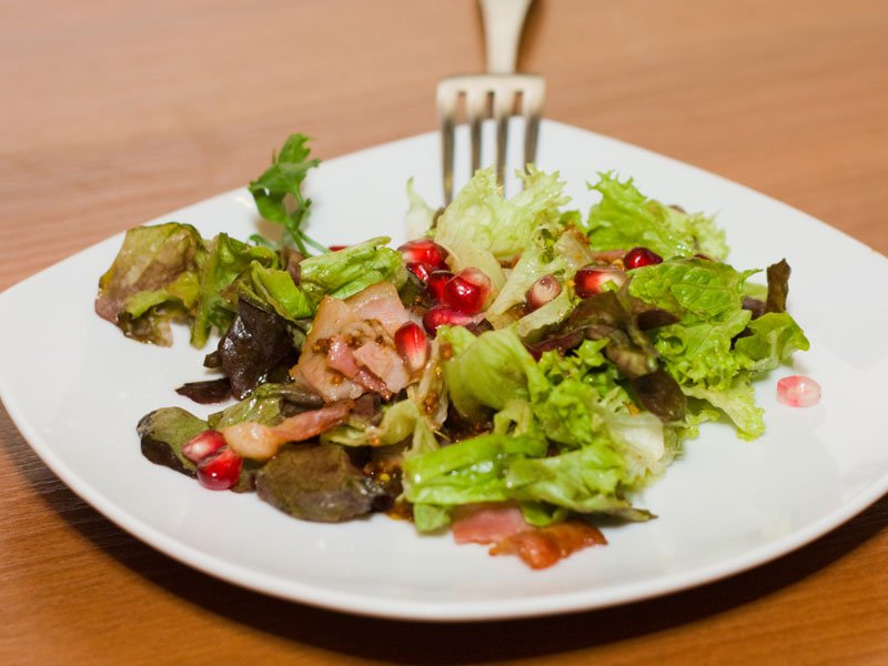 Receta de ensalada de otoño