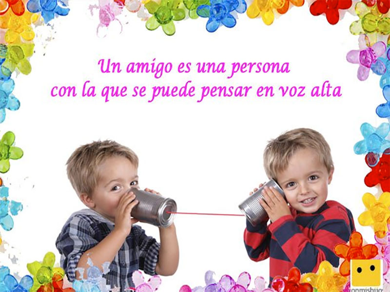 Frases de amistad para niños. Ideas para educar en la amistad