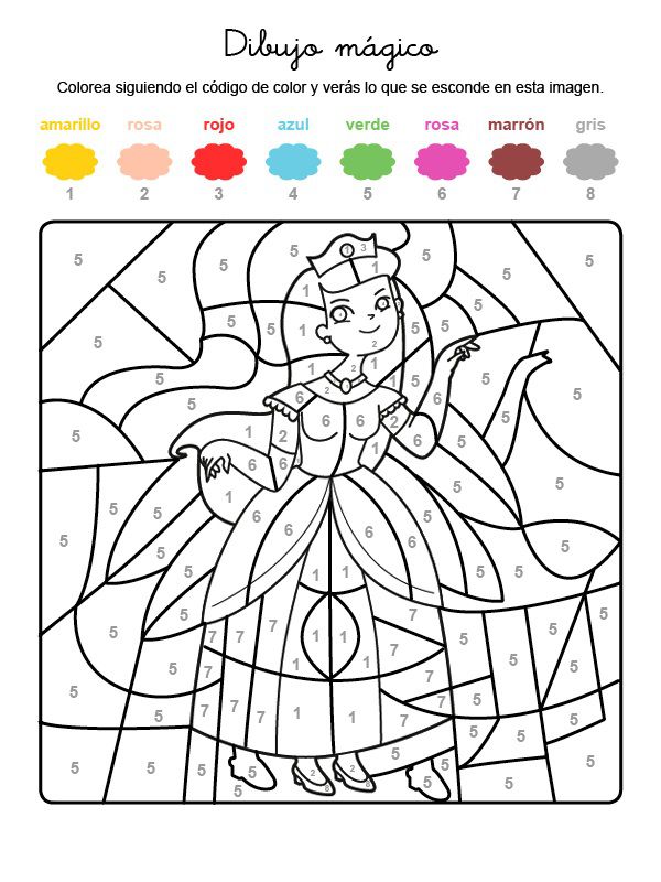 ≧◡≦) Colorear por numeros  Páginas para colorear para imprimir,  Matematicas para colorear, Manualidades