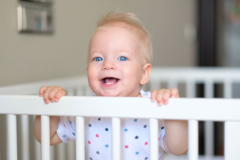 El bebé de 9 meses