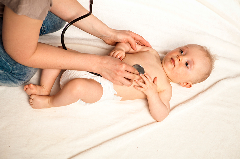como saber cuando un bebe tiene bronquitis