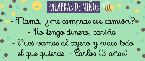 Vamos al cajero...