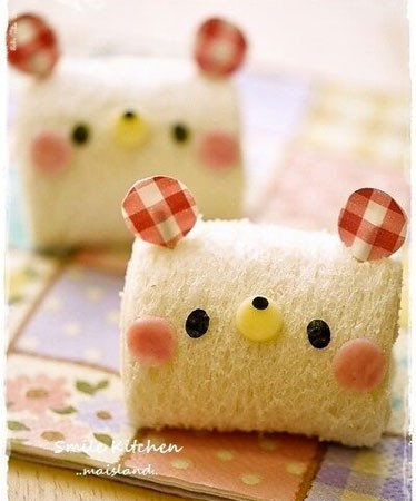 Sandwich osos de peluche