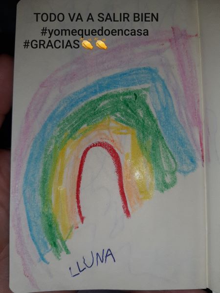 Lluna, 4 años