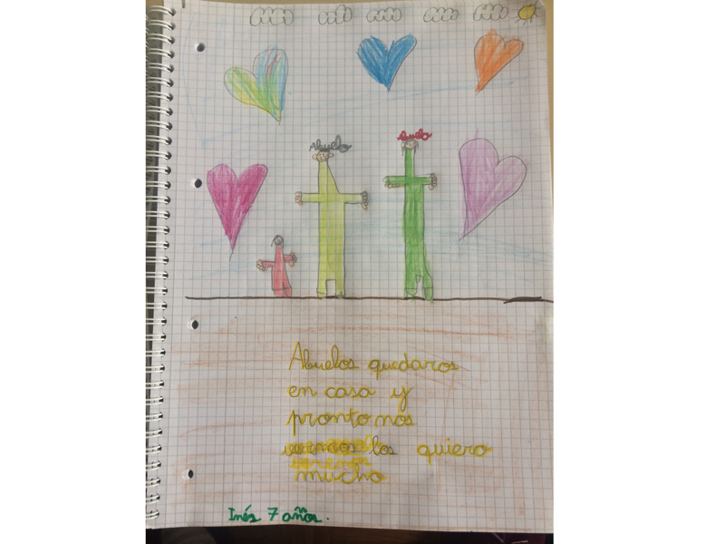 Inés, 7 años