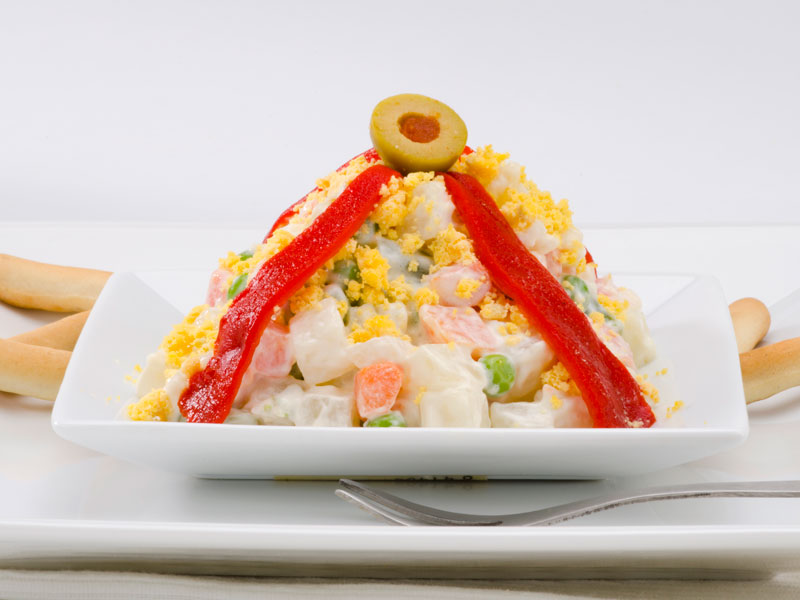 Ensaladilla rusa fácil. Recetas de verano para toda la familia Ensaladilla rusa fácil. Recetas de verano para toda la familia