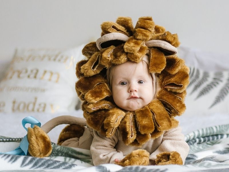 Disfraz de león para bebés