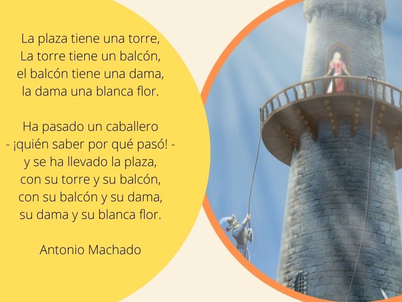La plaza tiene una torre, poema de Antonio Machado