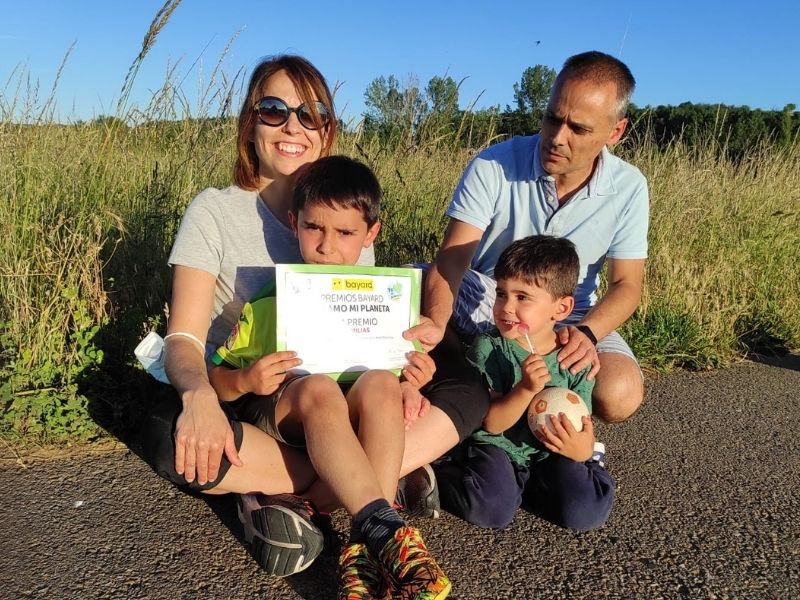 Familia Crespo Campo: Tercer premio categoría Familias