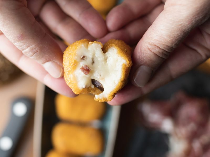 Croquetas de jamón serrano