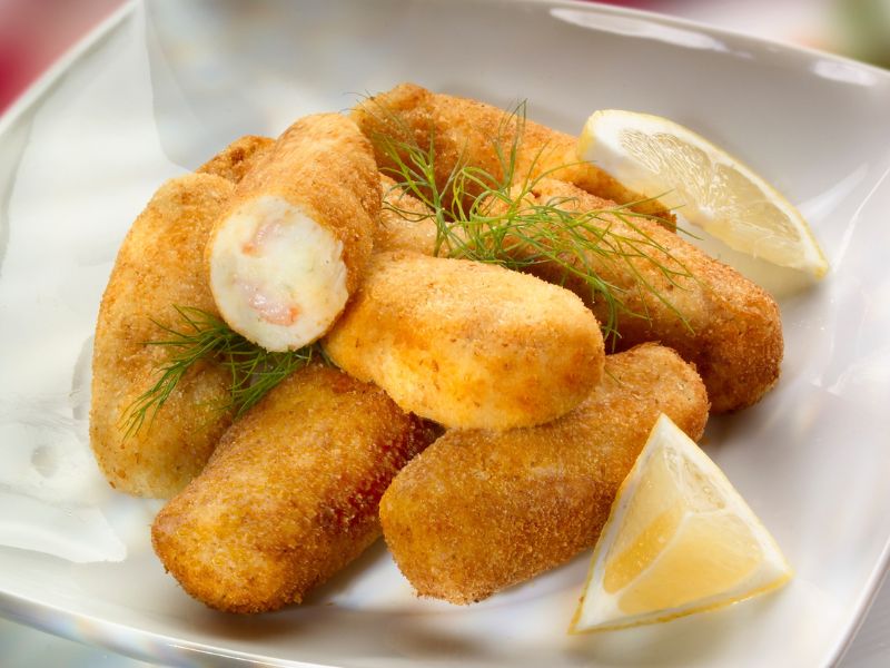 Croquetas de marisco