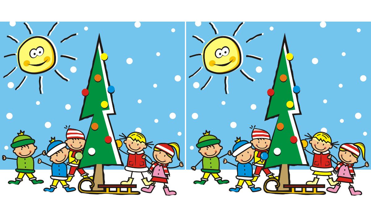 Las 7 diferencias: Navidad