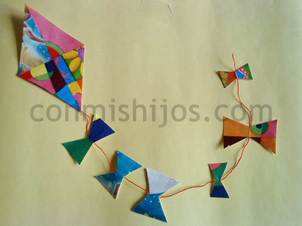 Marcapáginas Con Forma De Cometa Manualidades Infantiles