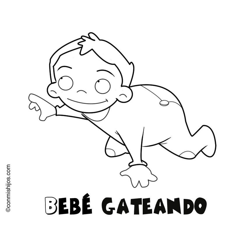 Bebé gateando