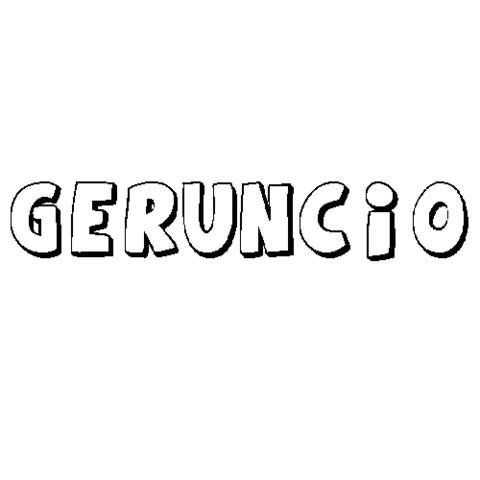 GERUNCIO