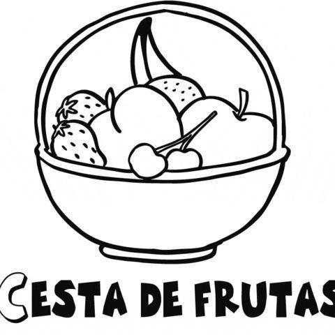 Frutas para colorir  Frutas para colorear, Verduras dibujo