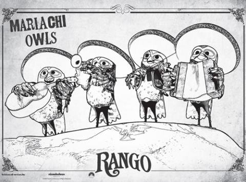 Rango: los buhos mariachis