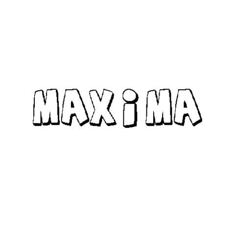 MÁXIMA