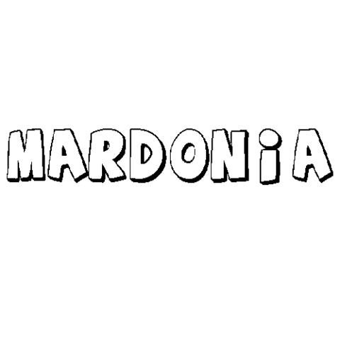 MARDONIA