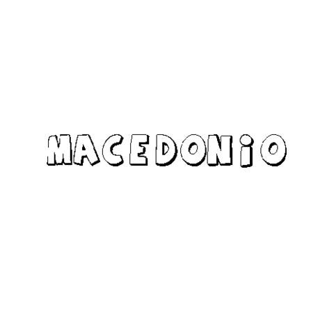 MACEDONIO