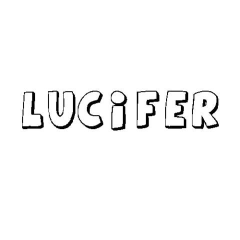 LUCIFER: Dibujos para colorear