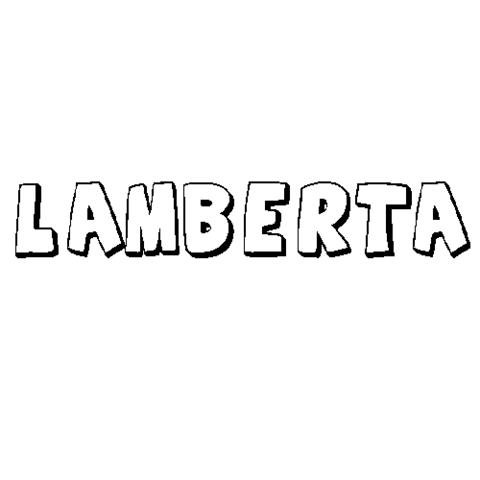 LAMBERTA