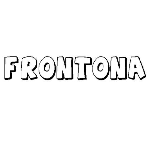 FRONTONA