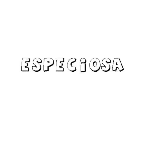 ESPECIOSA