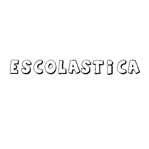 ESCOLÁSTICA