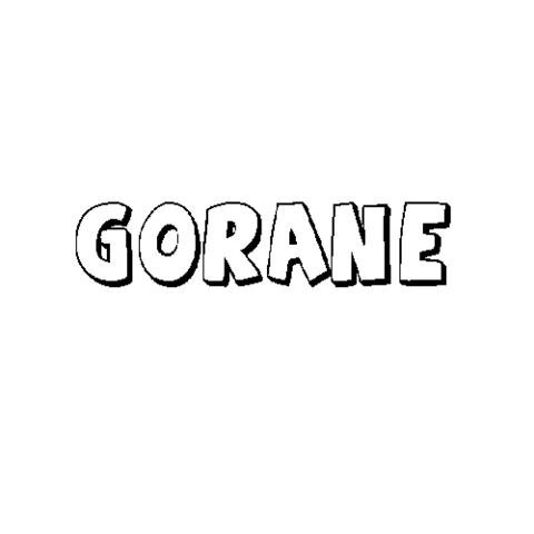 GORANE