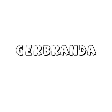 GERBRANDA
