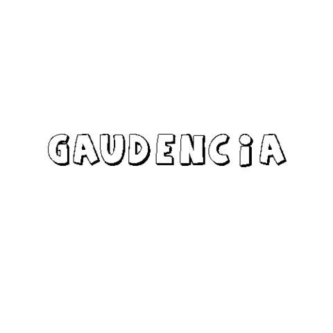 GAUDENCIA