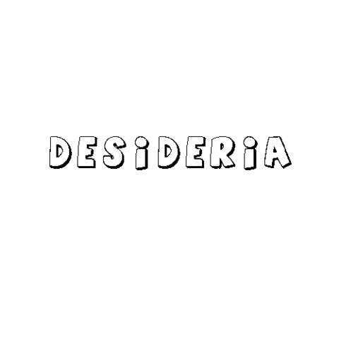 DESIDERIA
