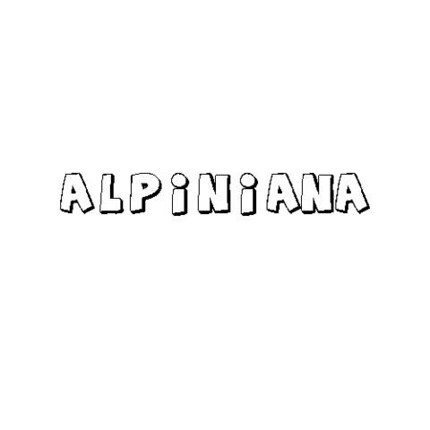 ALPINIANA