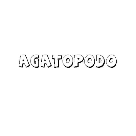 AGATÓPODO