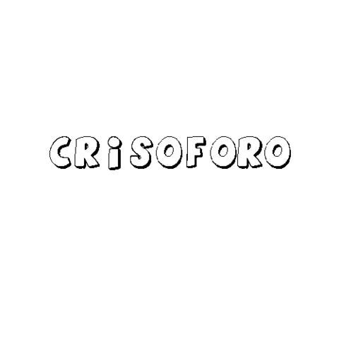 CRISÓFORO