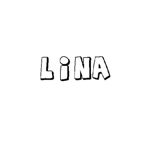 LINA : Dibujos para colorear