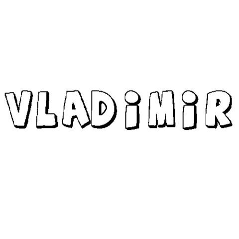 VLADIMIR: Dibujos para colorear