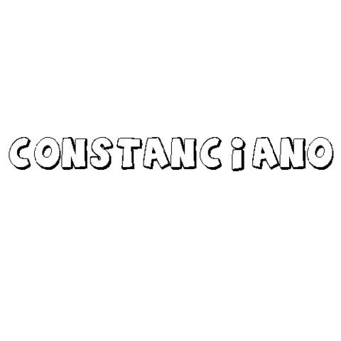 CONSTANCIANO