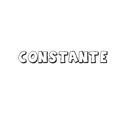 CONSTANTE