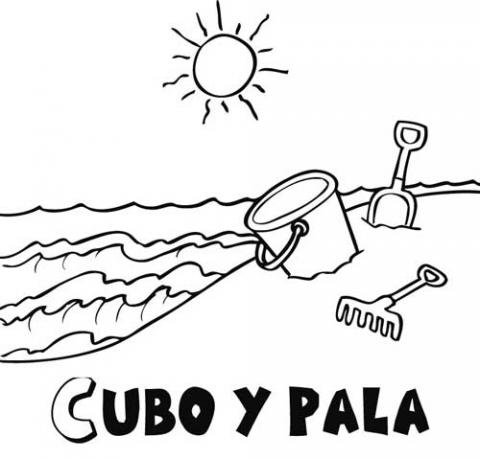 Cubo y pala