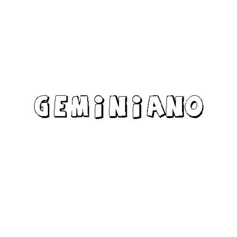 GEMINIANO