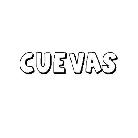 CUEVAS: Dibujos para colorear