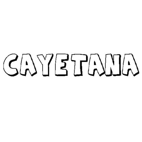 CAYETANA