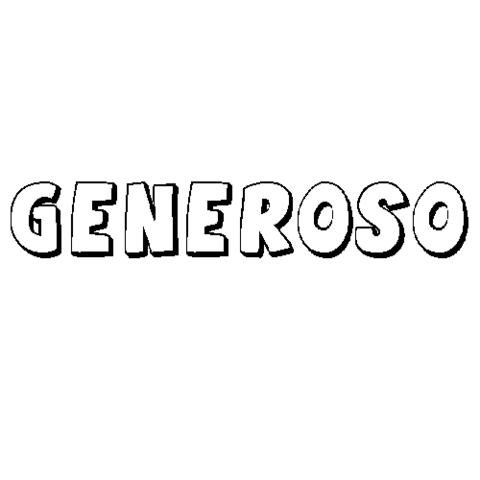 GENEROSO